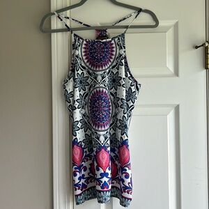 Racerback dressy tank
